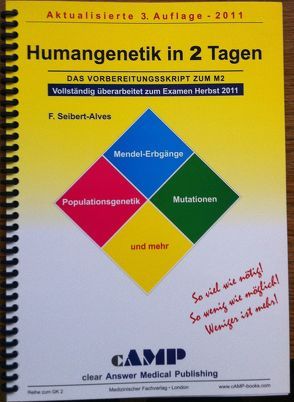 Humangenetik in 2 Tagen von Seibert-Alves,  Frank