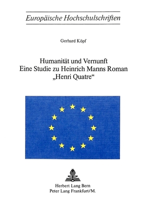 Humanität und Vernunft von Köpf,  Gerhard