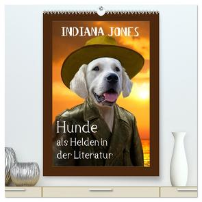 Hunde als Helden in der Literatur (hochwertiger Premium Wandkalender 2024 DIN A2 hoch), Kunstdruck in Hochglanz von Stoerti-md,  Stoerti-md