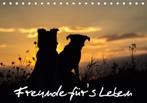 Hunde – Freunde für’s Leben (Tischkalender 2019 DIN A5 quer) von Schulz,  Elke