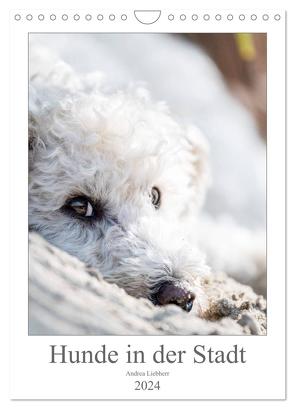 Hunde in der Stadt (Wandkalender 2024 DIN A4 hoch), CALVENDO Monatskalender von Liebherr,  Andrea