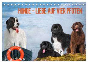 Hunde – Liebe auf vier Pfoten (Tischkalender 2024 DIN A5 quer), CALVENDO Monatskalender von Starick,  Sigrid