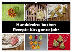 Hundekekse backen – Rezepte fürs ganze Jahr (Wandkalender 2024 DIN A2 quer), CALVENDO Monatskalender von Williger,  Christina