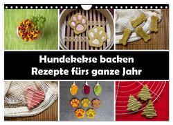 Hundekekse backen – Rezepte fürs ganze Jahr (Wandkalender 2024 DIN A4 quer), CALVENDO Monatskalender von Williger,  Christina