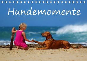 Hundemomente (Tischkalender 2019 DIN A5 quer) von van Wyk - www.germanpix.net,  Anke