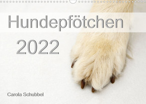 Hundepfötchen (Wandkalender 2022 DIN A3 quer) von Schubbel,  Carola