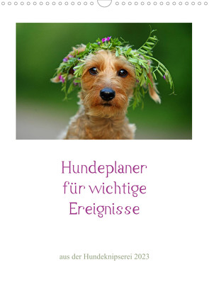 Hundeplaner für wichtige Ereignisse (Wandkalender 2023 DIN A3 hoch) von Köntopp,  Kathrin