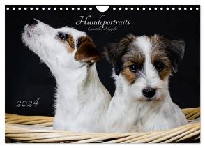 Hundeportraits Eyecatcher-Fotografie (Wandkalender 2024 DIN A4 quer), CALVENDO Monatskalender von Heggemann,  Christiane