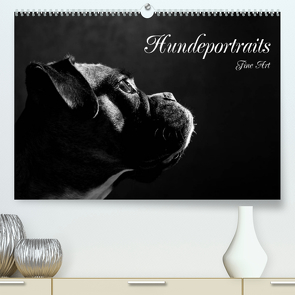 Hundeportraits Fine Art (Premium, hochwertiger DIN A2 Wandkalender 2023, Kunstdruck in Hochglanz) von Behr,  Jana