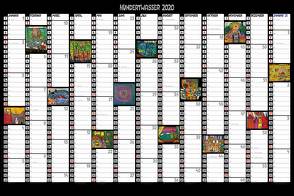 Hundertwasser Jahresplaner Art 2020