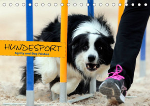 HUNDESPORT – Agility und Dog Frisbee (Tischkalender 2022 DIN A5 quer) von Rähse,  Constanze