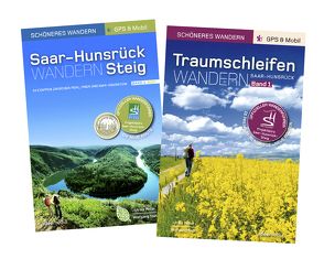 Hunsrück-Wander-Set/Saar-Hunsrück-Steig Band 1 West & Traumschleifen Band 1. Premium-Wandern auf Deutschlands schönsten Wegen zwischen Saar, Mosel und Rhein. Mit GPS-Daten, Karten und Höhenprofilen. von Poller,  Ulrike, Schoellkopf,  Uwe, Todt,  Wolfgang