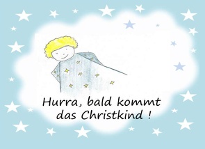 Hurra, bald kommt das Christkind ! von Hayme,  David