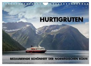 Hurtigruten – Bezaubernde Schönheit der norwegischen Küste (Wandkalender 2024 DIN A4 quer), CALVENDO Monatskalender von Pfeiffer,  Ralf