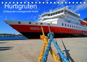 Hurtigruten – Entlang der norwegischen Küste (Tischkalender 2023 DIN A5 quer) von Hanke,  Matthias