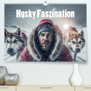 Husky Faszination (hochwertiger Premium Wandkalender 2024 DIN A2 quer), Kunstdruck in Hochglanz von Brunner-Klaus,  Liselotte