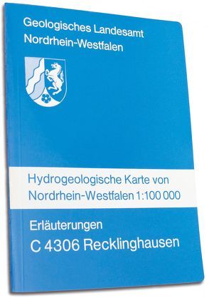 Hydrogeologische Karten von Nordrhein-Westfalen 1:100000 / Recklinghausen von Hilden,  Hanns D