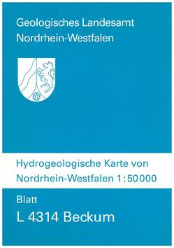 Hydrogeologische Karten von Nordrhein-Westfalen 1:50000 / Beckum von Masuch,  Dirk, Schlimm,  Wolfgang