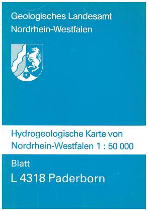 Hydrogeologische Karten von Nordrhein-Westfalen 1:50000 / Paderborn von Michel,  Gert