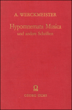 Hypomnemata Musica (1697) von Werckmeister,  Andreas