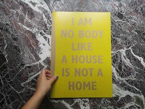 I AM NO BODY LIKE A HOUSE IS NOT A HOME von Walter,  Mirjam