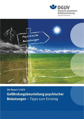 IAG Report 1/2013 Gefährdungsbeurteilung psychischer Belastungen – Tipps zum Einstieg