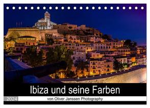 Ibiza und seine Farben (Tischkalender 2024 DIN A5 quer), CALVENDO Monatskalender von Janssen,  Oliver