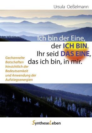 Ich bin der Eine, der ICH BIN. Ihr seid DAS EINE, das ich bin, in mir von Czioska,  Dieter, Oeßelmann,  Ursula, Schwarz,  Christian