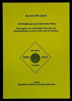 Ich-Funktionen und Unbewusstes Malen von Adam,  Klaus U, Kurz,  Heinz