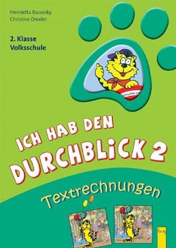 Ich hab den Durchblick 2 – Textrechnungen von Bacovsky,  Henrietta, Drexler,  Christine, Wolff,  Katrin