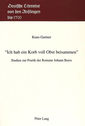 «Ich hab ein Korb voll Obst beisammen» von Gurtner,  Kuno