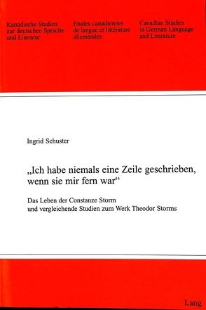 «Ich habe niemals eine Zeile geschrieben, wenn sie mir fern war» von Arnold-Schuster,  Ingrid