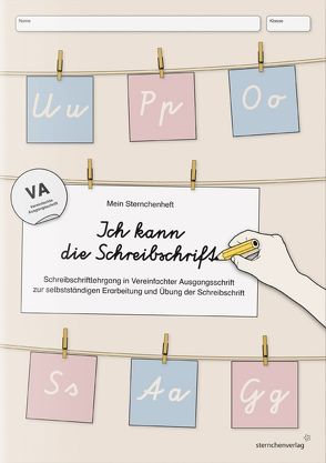 Ich kann die Schreibschrift in VA – Schreiblehrgang von Langhans,  Katrin