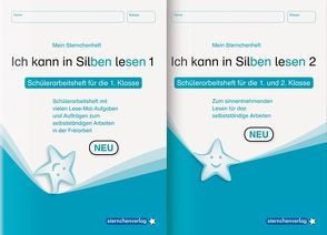 Ich kann in Silben lesen 1 und 2 – Schülerarbeitshefte für die 1. und 2. Klasse von Langhans,  Katrin