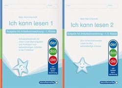 Ich kann lesen 1 und 2 – Ausgabe mit Artikelkennzeichnung (DaZ) für die 1. und 2. Klasse von Langhans,  Katrin