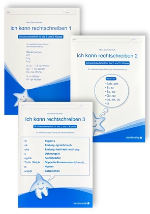 Ich kann rechtschreiben 1 bis 3 – Schülerarbeitshefte für die 2. bis 4. Klasse von Langhans,  Katrin