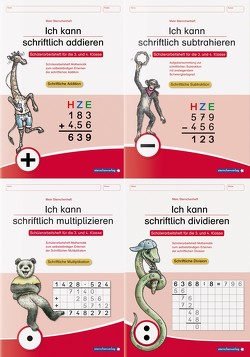 Ich kann schriftlich addieren, subtrahieren, multiplizieren und dividieren im Set von Langhans,  Katrin