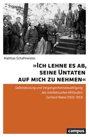 »Ich lehne es ab, seine Untaten auf mich zu nehmen« von Schafmeister,  Mathias