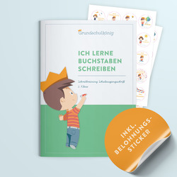 Ich lerne Buchstaben schreiben. Schreibtraining Schulausgangsschrift / SAS – „Bienchenschrift“ von Kreuzer,  Benedikt, Mahl,  Anja