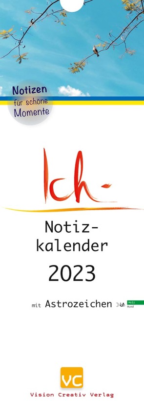 Ich-Notizkalender 2023 mit Astrozeichen