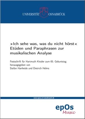 ‚Ich sehe was, was du nicht siehst‘ von Hanheide,  Stefan, Helms,  Dietrich