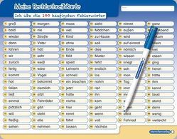 Meine Rechtschreibkarte – Ich übe die 100 häufigsten Fehlerwörter von Langhans,  Katrin