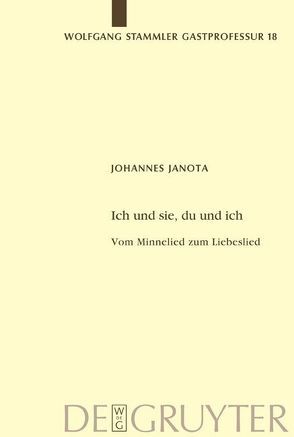 Ich und sie, du und ich von Janota,  Johannes