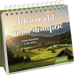 Ich wäre jetzt lieber draußen von Groh Verlag