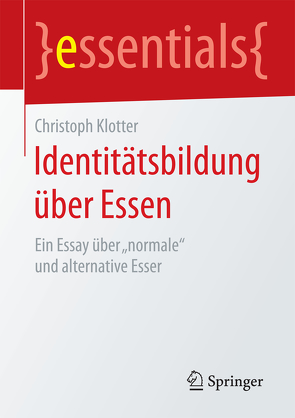 Identitätsbildung über Essen von Klotter,  Christoph