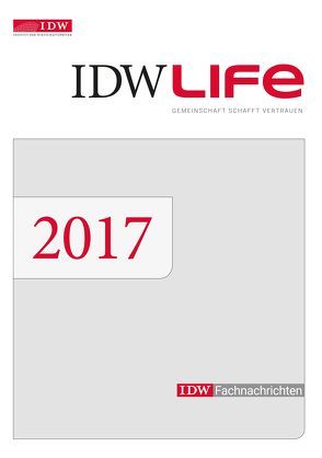 IDWLife, Einbanddecke 2017