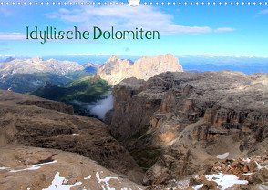 Idyllische Dolomiten (Wandkalender 2023 DIN A3 quer) von Albicker,  Gerhard