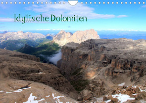 Idyllische Dolomiten (Wandkalender 2023 DIN A4 quer) von Albicker,  Gerhard