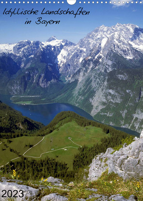 Idyllische Landschaften in Bayern (Wandkalender 2023 DIN A3 hoch) von N.,  N.