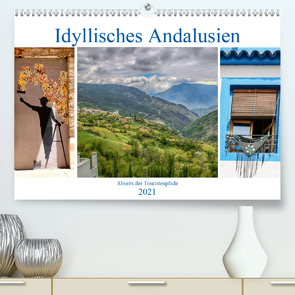 Idyllisches Andalusien (Premium, hochwertiger DIN A2 Wandkalender 2021, Kunstdruck in Hochglanz) von Dürr,  Brigitte